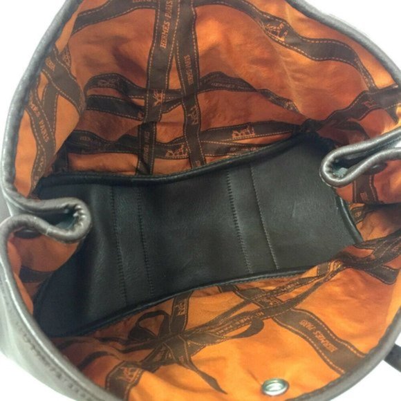 Authentic HERMES Garden Twilly TPM Leather HandBag - Picture 9 of 11